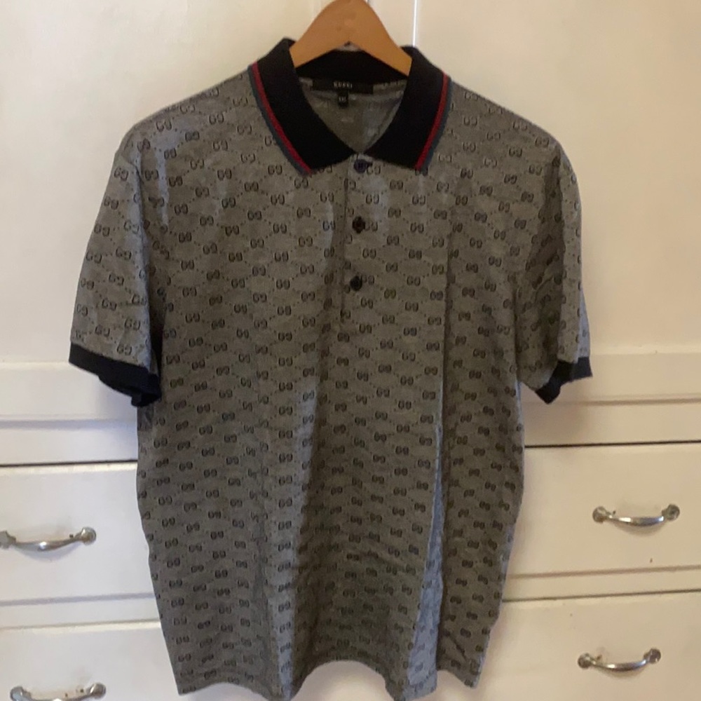 2009 Gucci GG Polo 100% Authentic size XXL